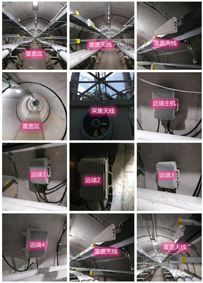  太谷电力管廊覆盖天线方案案例